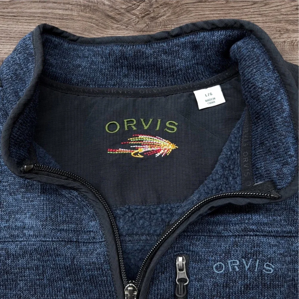 Orvis sweater fleece